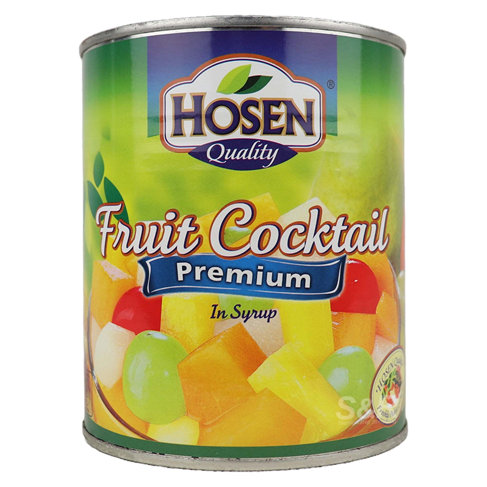 Hosen Quality Fruit Cocktail Premium In Syrup 825g